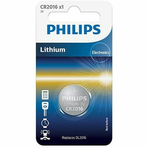 Lithium-Knopfzelle Philips CR2016/01B 3 V