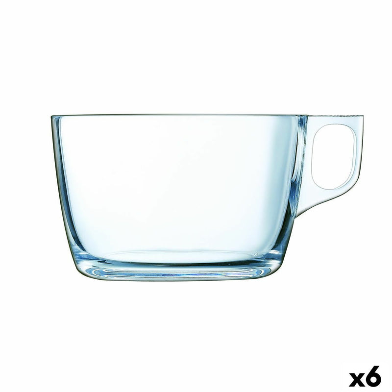 Kop Luminarc Nuevo groß Durchsichtig Glas (500 ml) (6 Stück)