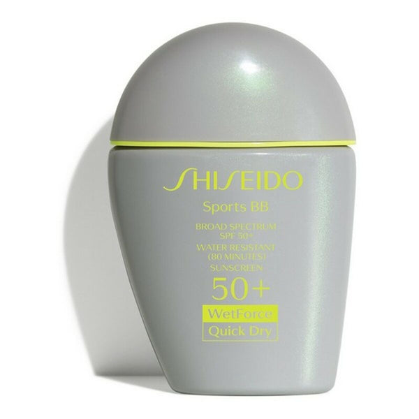 Feuchtigkeitscreme mit Farbe Shiseido Sport BB Mittlerer Ton
