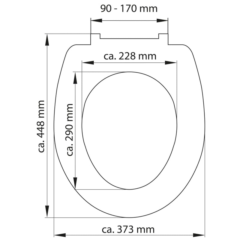 SCHÜTTE WC-Sitz mit Absenkautomatik FROG KING