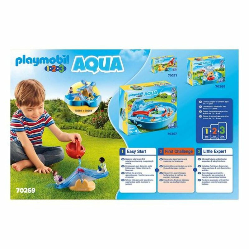 Playset 1,2,3 Water Rocker with Sprinkler Playmobil 70269 ( 7 pcs)