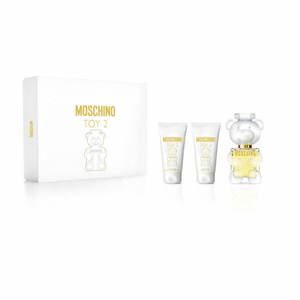 Set mit Herrenparfüm Moschino Toy 2 EDP 3 Stücke