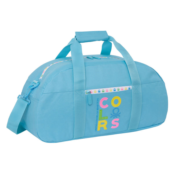 Sporttasche Benetton Spring Himmelsblau 50 x 26 x 20 cm