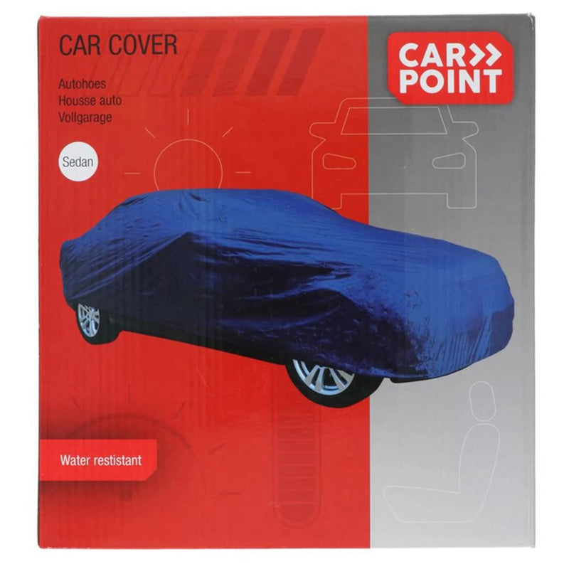 Carpoint Autoabdeckung Polyester XXL 524x191x122cm Blau