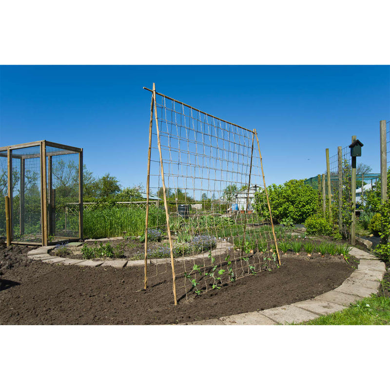 Nature Ranknetz für Kletterpflanzen Jute 1,8x5 m Natur