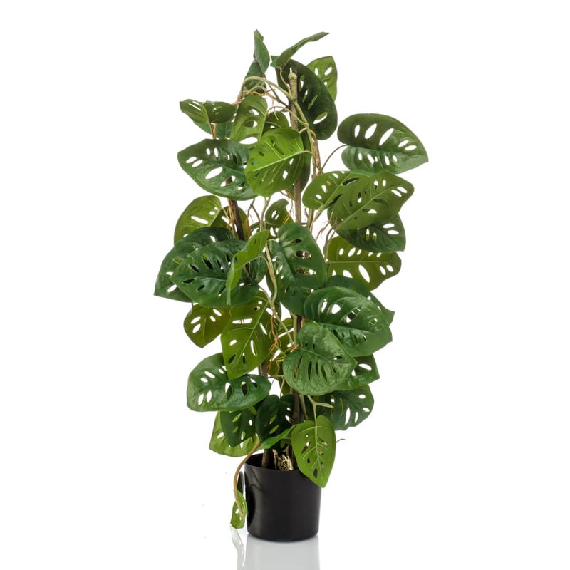 Emerald Künstliche Monstera Monkey 75 cm im Topf