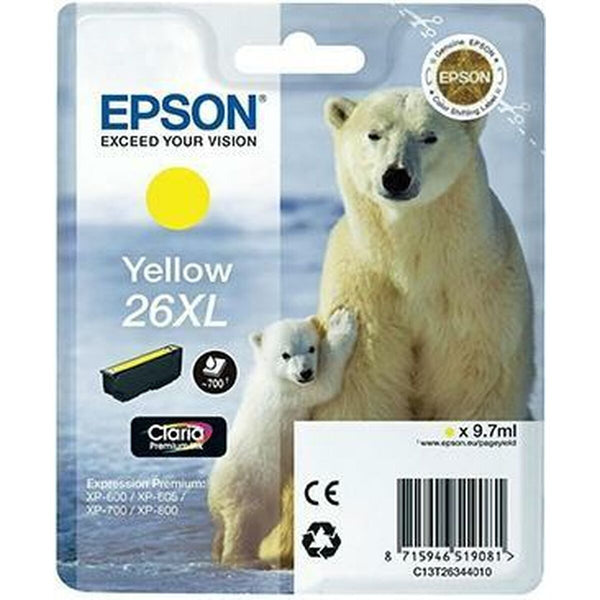 Original Tintenpatrone Epson 26XL Gelb