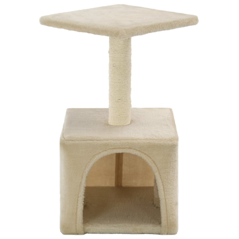 Katzen-Kratzbaum Sisal 55 cm Beige