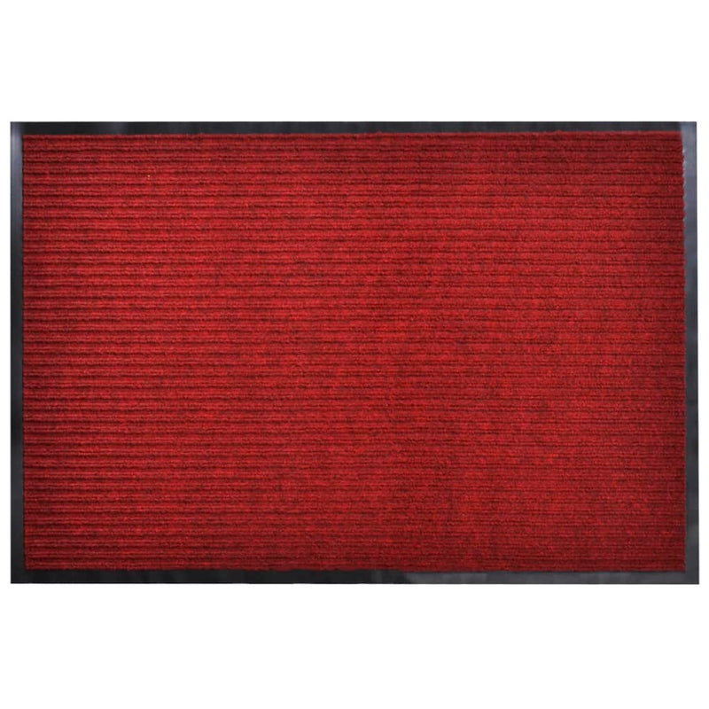 Rote PVC Türmatte 90 x  120 cm