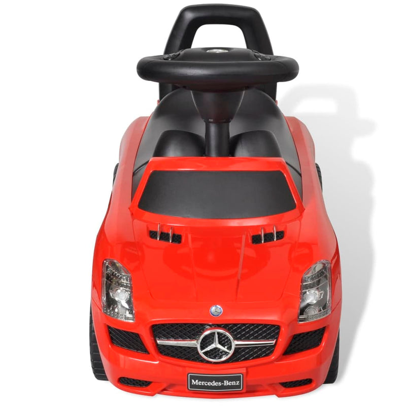 Mercedes Benz Rutschauto für Kinder Rot