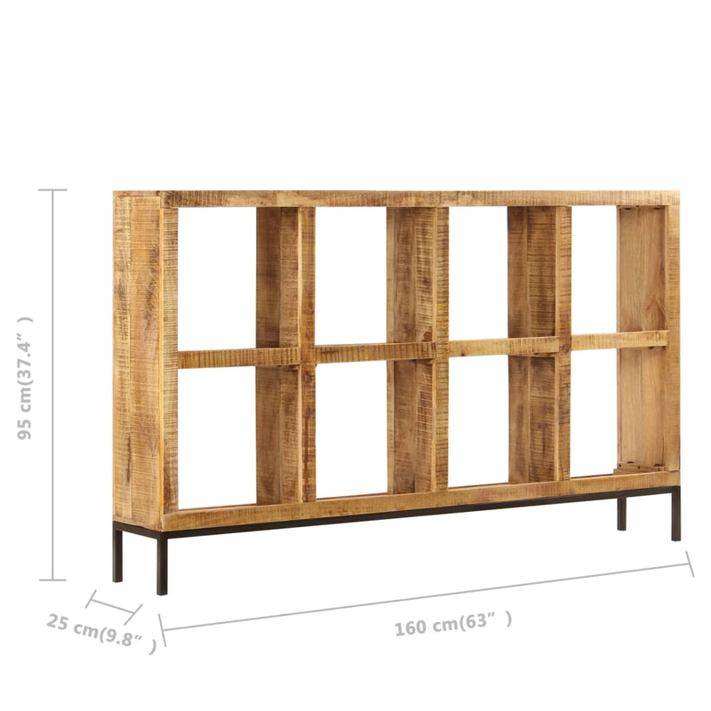 Sideboard 160 x 25 x 95 cm Mangoholz Massiv