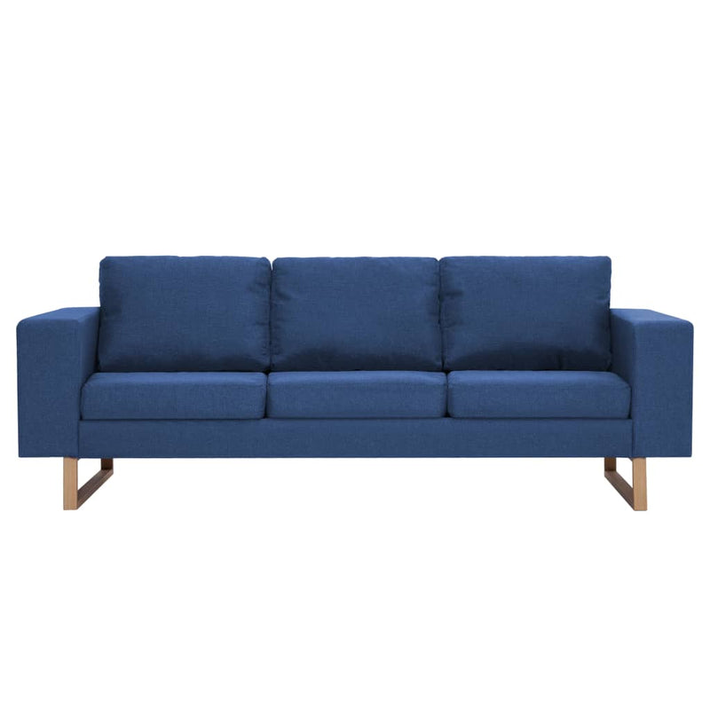 3-Sitzer-Sofa Stoff Blau