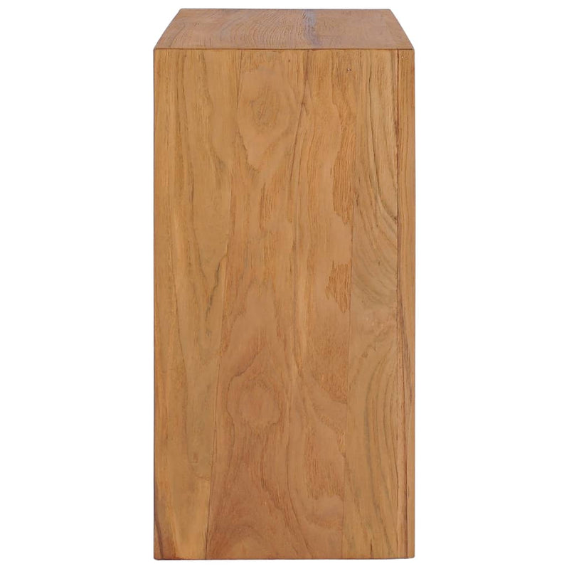 Sideboard 80x30x60 cm Massivholz Teak