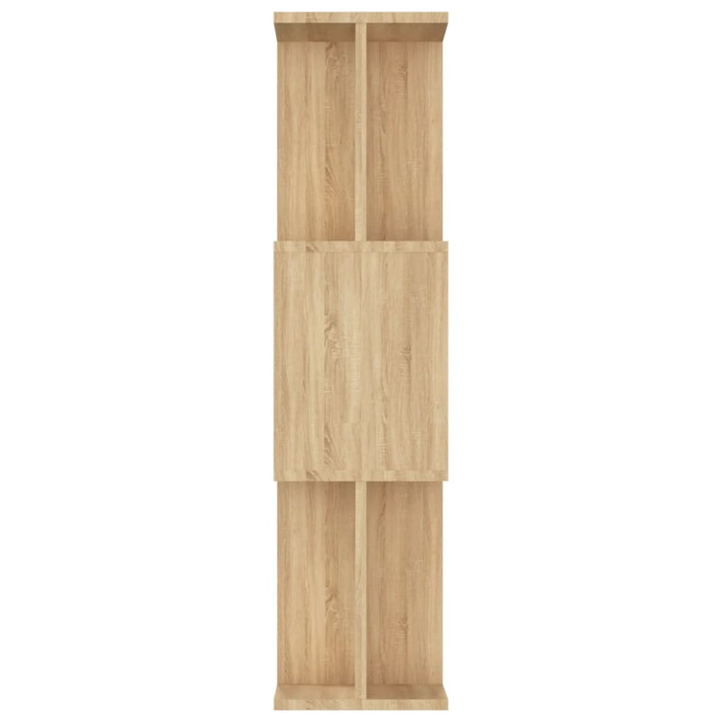 Bücherregal/Raumteiler Sonoma-Eiche 80x24x96 cm Holzwerkstoff