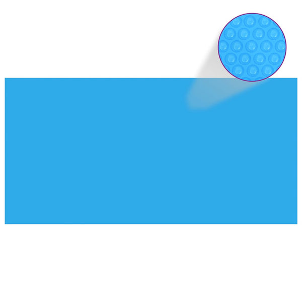 Poolabdeckung Blau 488×244 cm PE