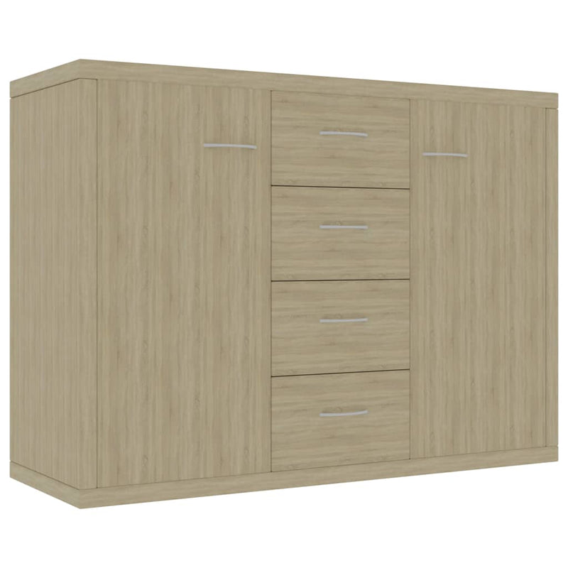 Sideboard Sonoma-Eiche 88x30x65 cm Holzwerkstoff