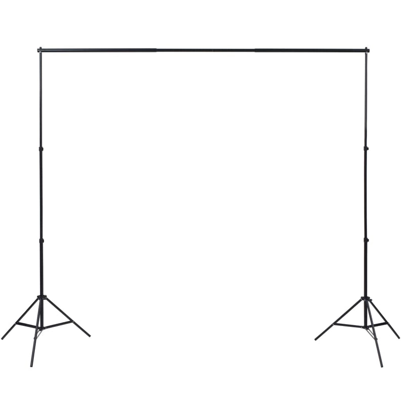 Fotostudio-Set mit Hintergrund und Softbox-Leuchte