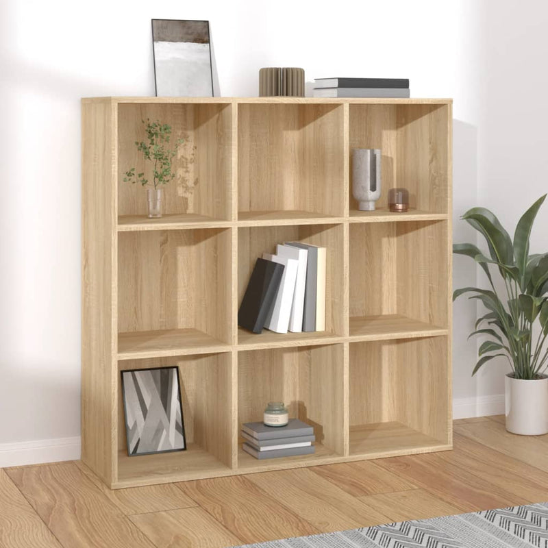 Bücherregal Sonoma-Eiche 98x29x97,5 cm Holzwerkstoff