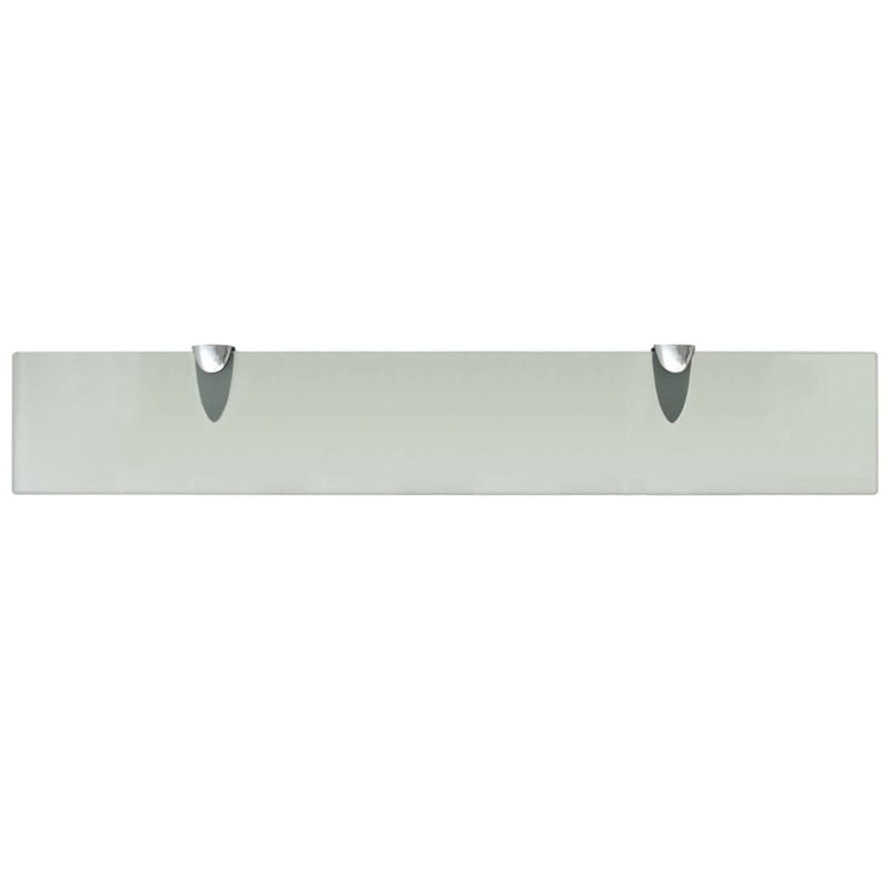 Schwebende Regale 2 Stk. Glas 60x10 cm 8 mm