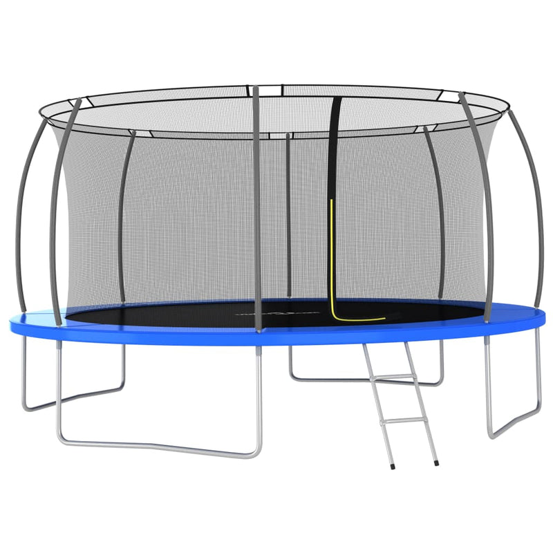 Trampolin-Set Rund 460×80 cm 150 kg