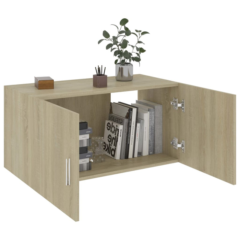 Wandschrank Sonoma-Eiche 80x39x40 cm Holzwerkstoff