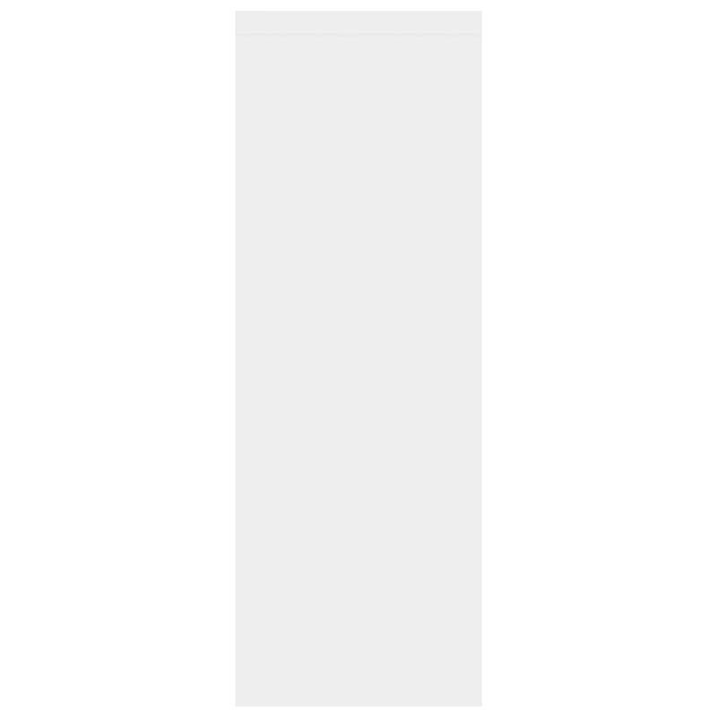 Wandregal Weiß 45,1x16x45,1 cm Holzwerkstoff