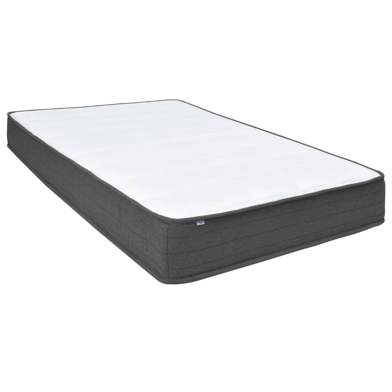 Boxspringbett Dunkelgrau Stoff 180x200 cm