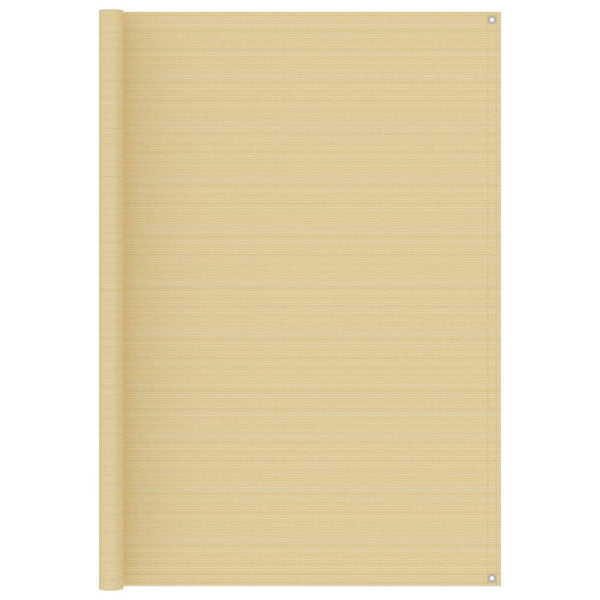 Zeltteppich 200x200 cm Beige