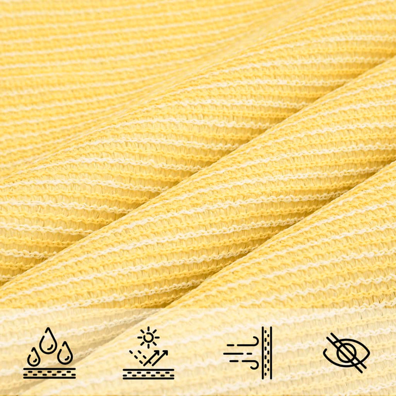 Sonnensegel 160 g/m² Beige 2,5x2,5 m HDPE