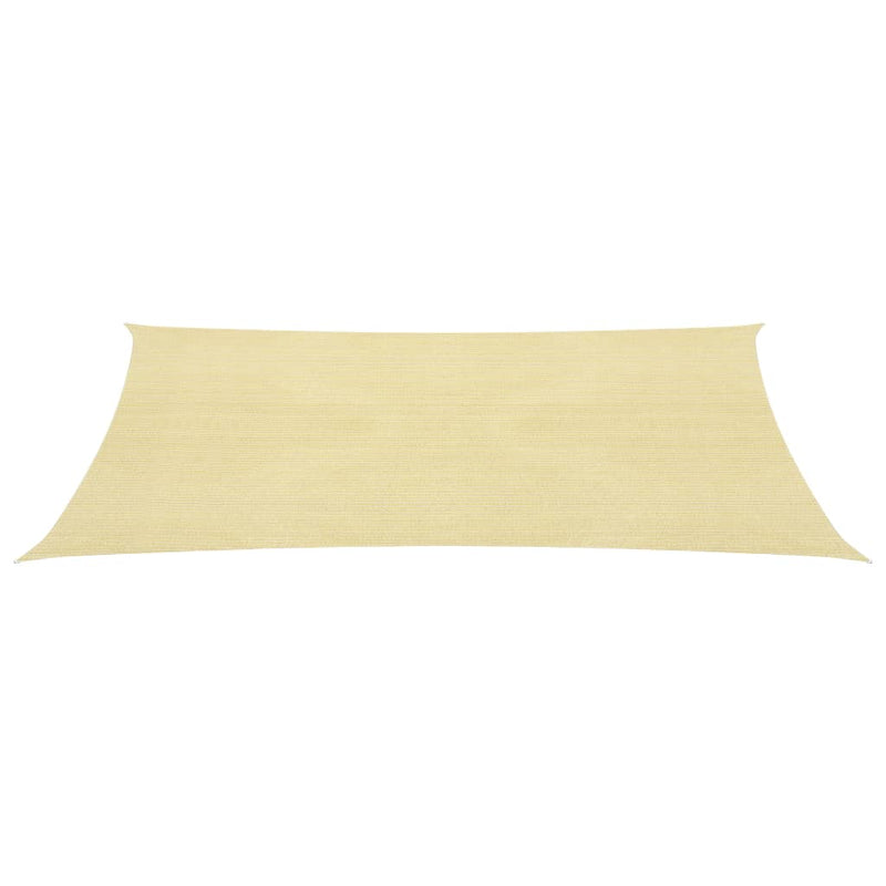 Sonnensegel 160 g/m² Beige 2x4,5 m HDPE