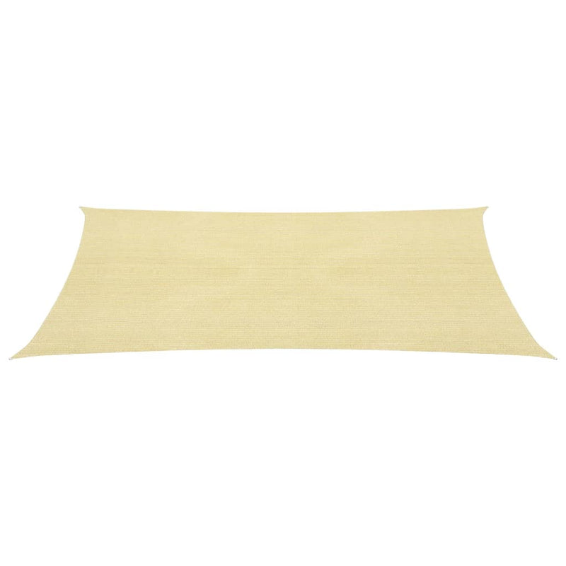 Sonnensegel 160 g/m² Beige 2,5x4,5 m HDPE