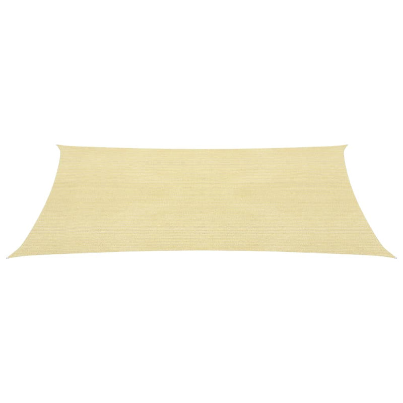 Sonnensegel 160 g/m² Beige 3,5x5 m HDPE