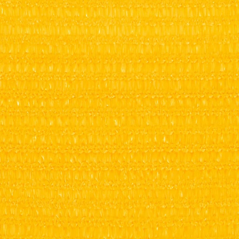 Sonnensegel 160 g/m² Gelb 2,5x5 m HDPE