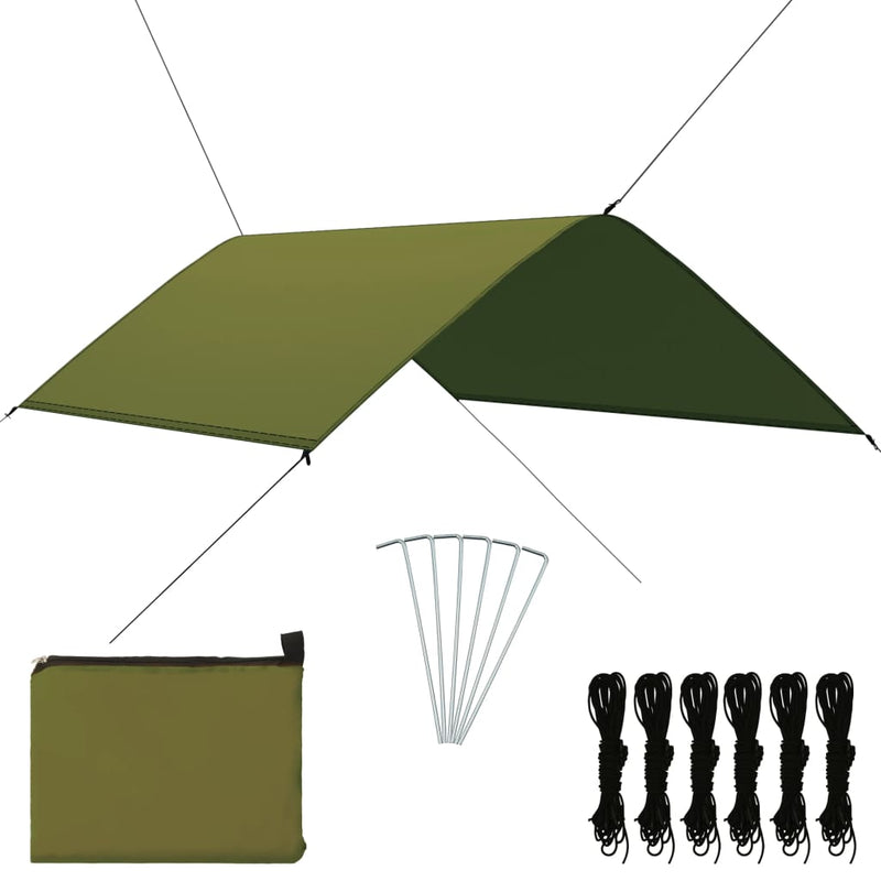 Outdoor-Tarp 3x2 m Grün