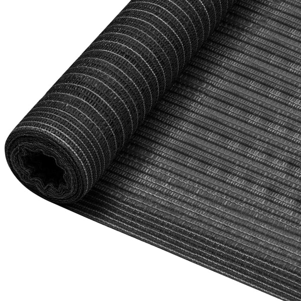 Zaunblende Anthrazit 1,5x10 m HDPE 75 g/m²