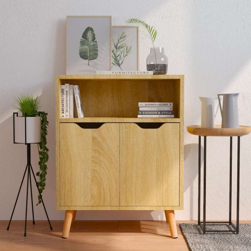 Sideboard Sonoma-Eiche 60x30x72 cm Holzwerkstoff