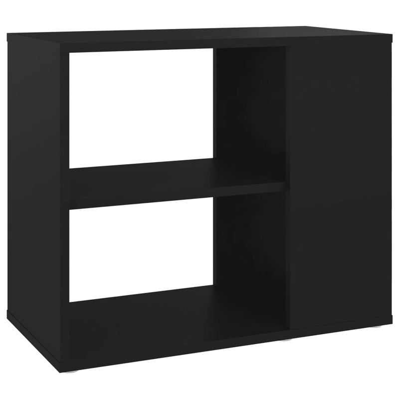 Beistelltisch Schwarz 60x30x50 cm Holzwerkstoff