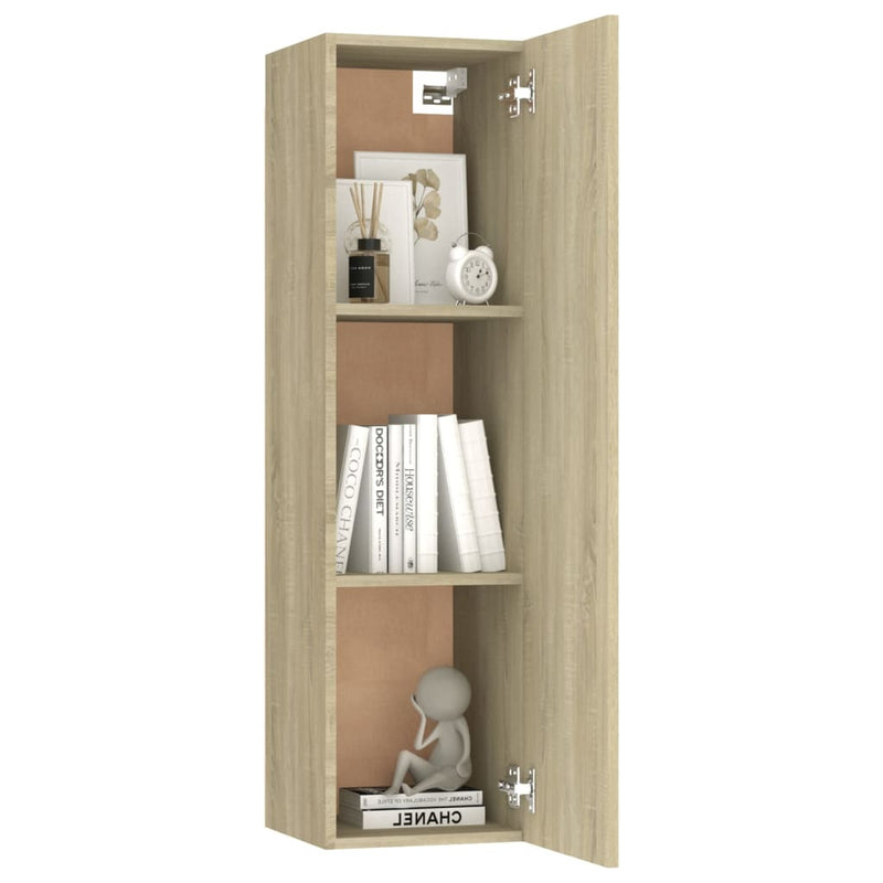 8-tlg. TV-Schrank-Set Sonoma-Eiche Holzwerkstoff