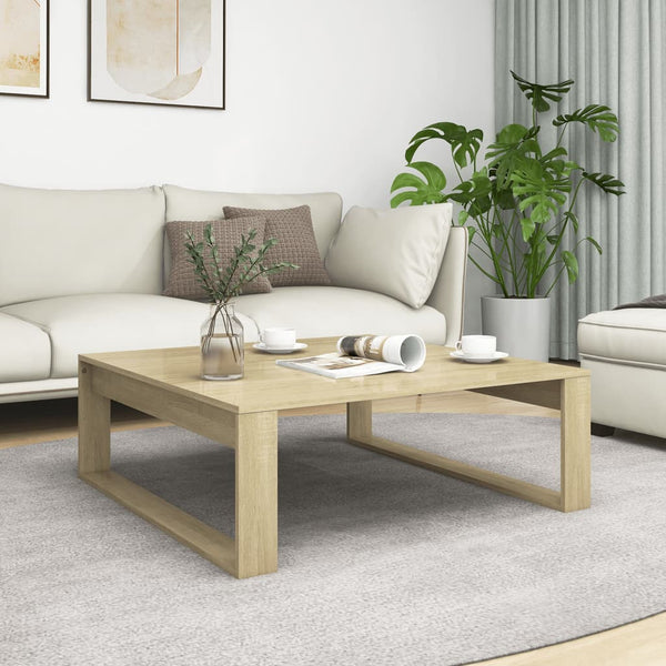 Couchtisch Sonoma-Eiche 100x100x35 cm Holzwerkstoff