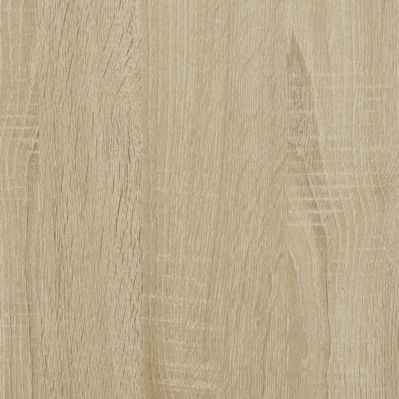 Eckregal Sonoma-Eiche 33x33x100 cm Holzwerkstoff