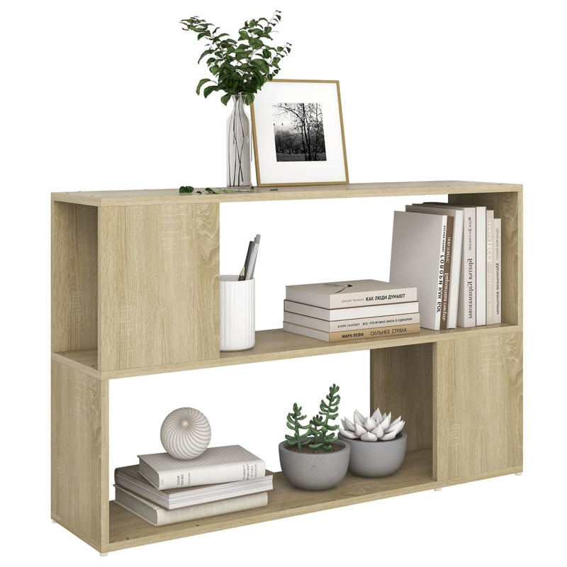 Bücherregal Sonoma-Eiche 100x24x63 cm Holzwerkstoff