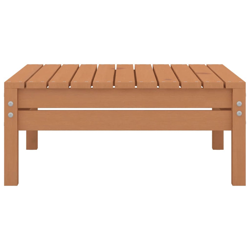 3-tlg. Garten-Lounge-Set Massivholz Kiefer Honigbraun
