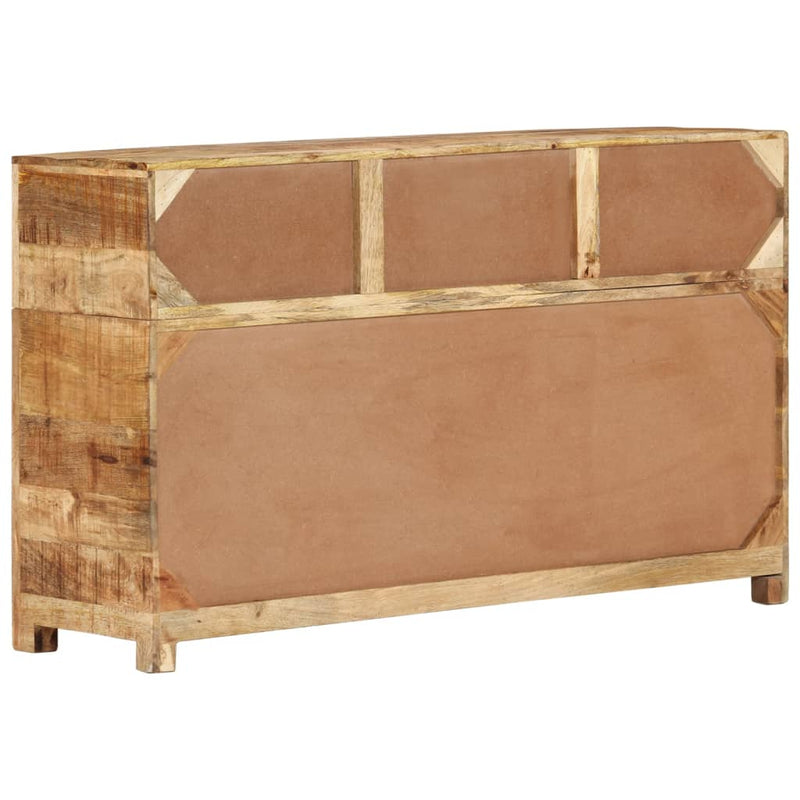 Sideboard 110x30x65 cm Massivholz Mango