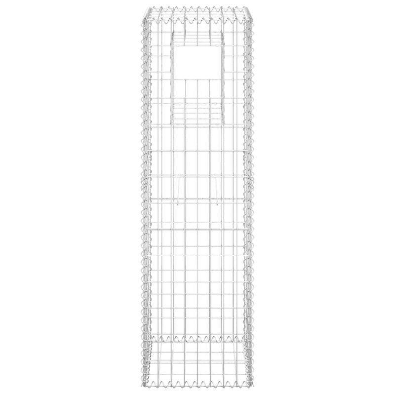 Gabionensäule 40x40x140 cm Eisen