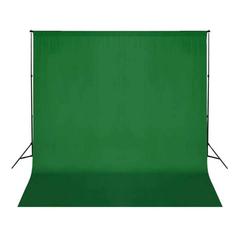 Fotostudio-Set mit Beleuchtung, Hintergrund und Reflektor