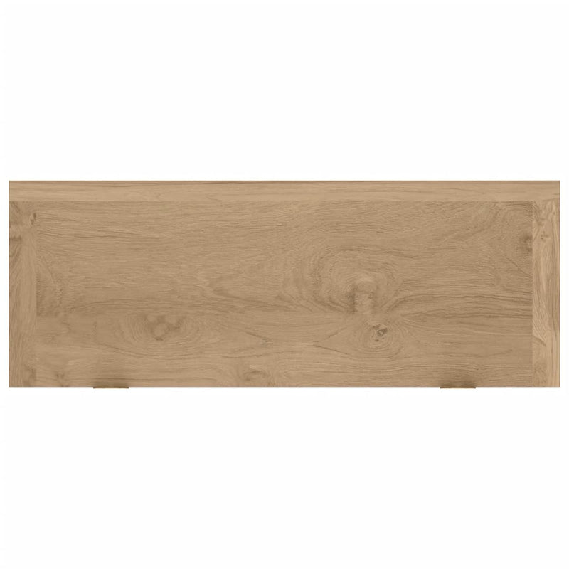 Wandregale 2 Stk. 40x15x4 cm Massivholz Teak