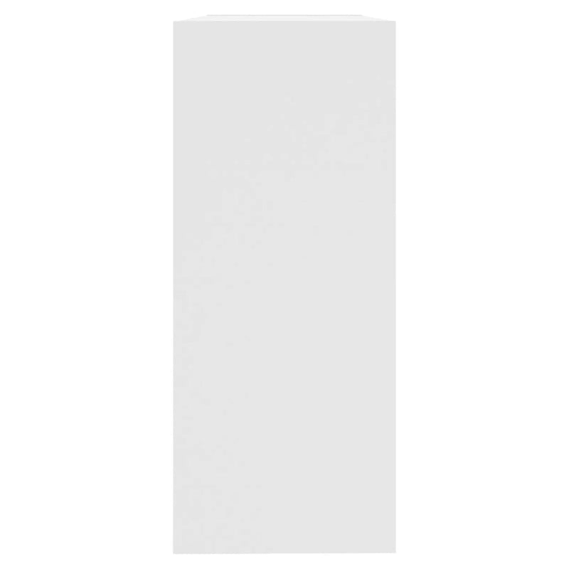 Bücherregal/Raumteiler Weiß 100x30x72 cm