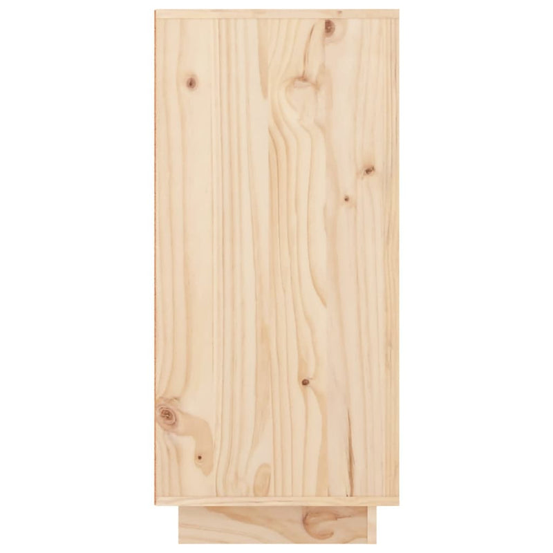 Sideboard 111x34x75 cm Massivholz Kiefer