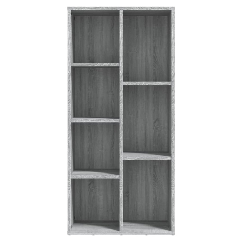 Bücherregal Grau Sonoma 50x25x106 cm