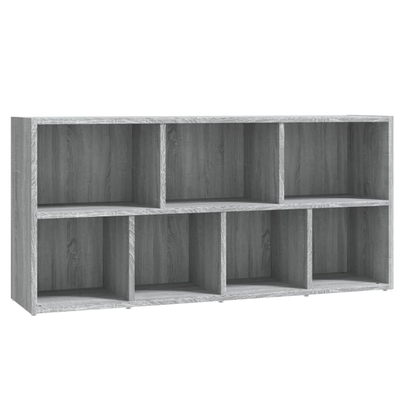 Bücherregal Grau Sonoma 50x25x106 cm